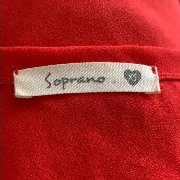 Soprano bright red-orange top, XS - Picture 5 of 5